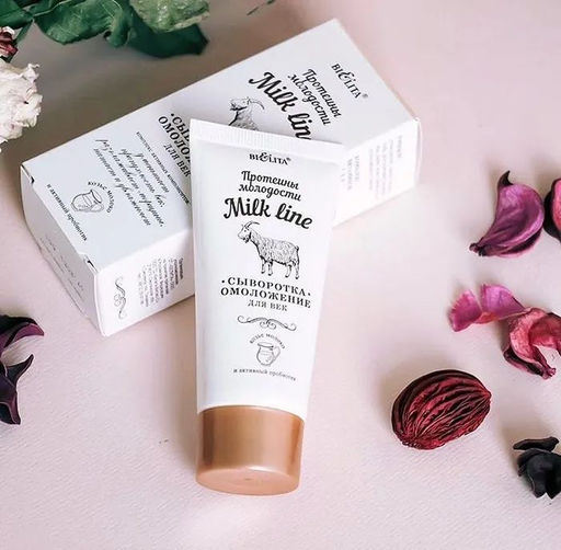 Молочная Линия. Протеины молодости Cыворотка омоложение для век 30 мл