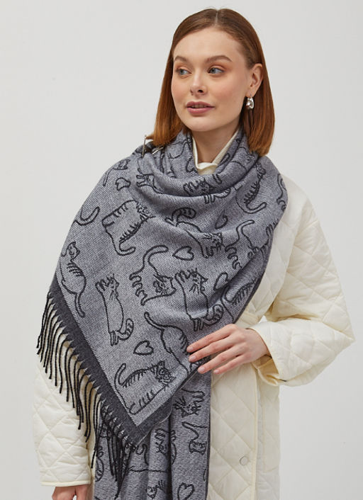 Палантин женский RH9-1558-10 - Tantino фото 9