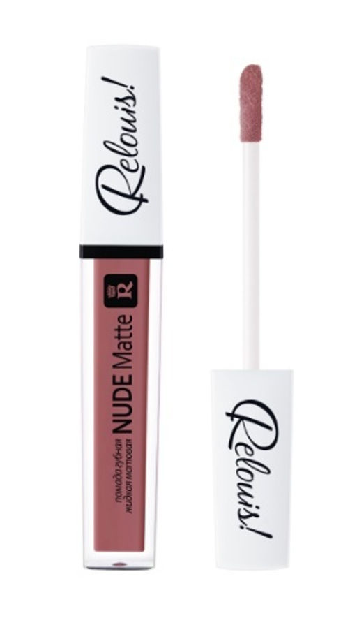 RELOUIS Помада губная жидкая матовая "Nude Matte" тон:25