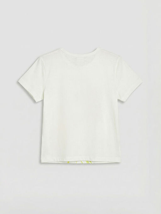 Bisiklet Yaka K?z ?ocuk Ti??rt