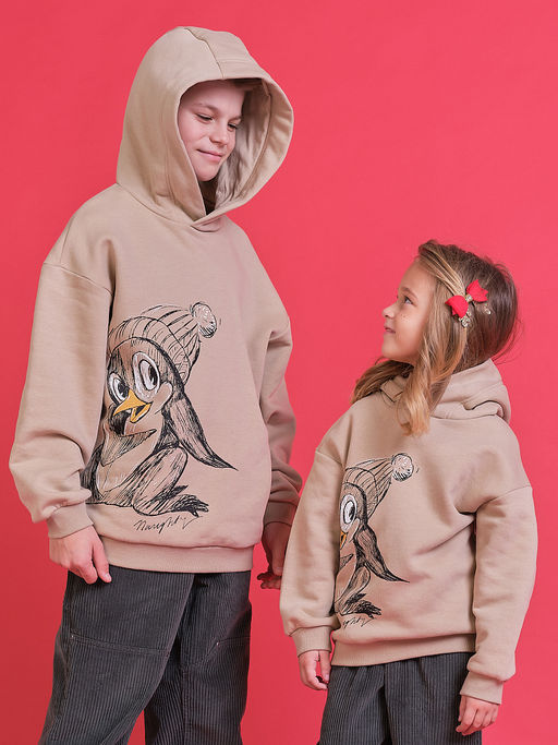 PELICAN, толстовка детская, Песочный