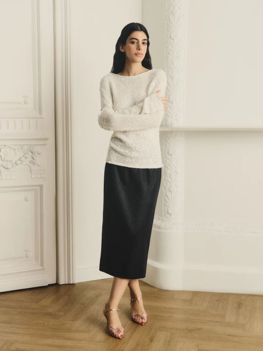 Джемпер с пайетками / Zarina