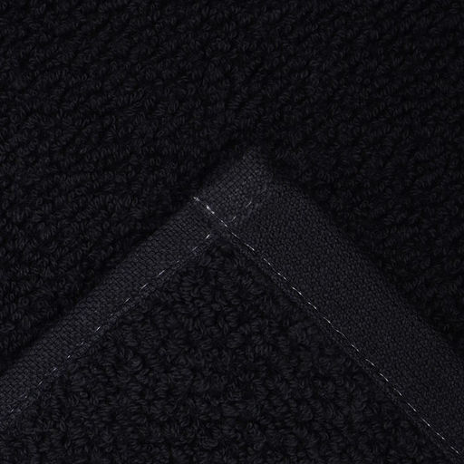 Коврик махровый «Этель» Organic Black, 50×70 см, хлопок 100%