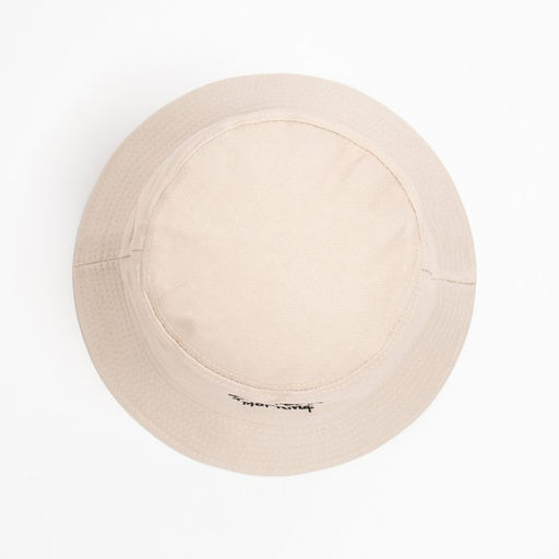 Панама MINAKU с надписями, бежевый, размер 56--58