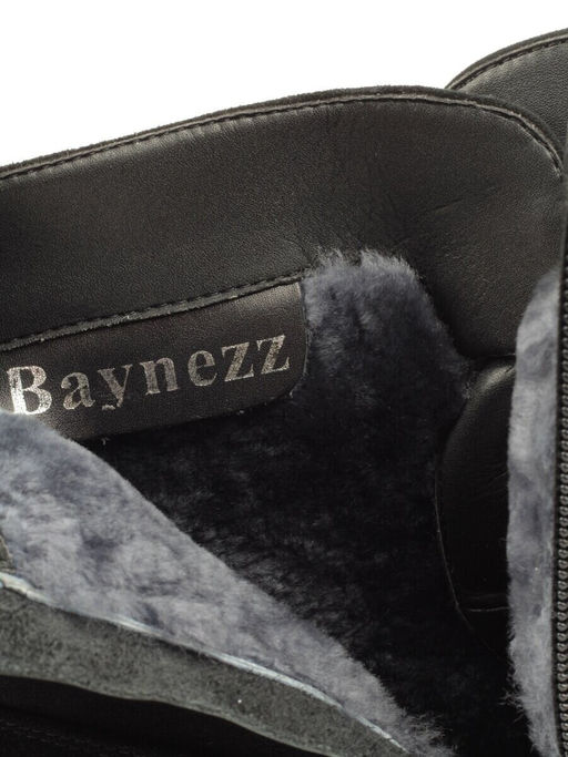 04-907E-7Y1 8J43M Ботинки зимние женские (натуральная замша, натуральный мех)