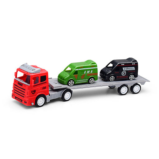 Автовоз "Автомастер" с авто, под колпаком