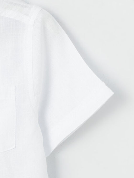 Hakim Yaka K?sa Kollu Basic Erkek ?ocuk G?mlek