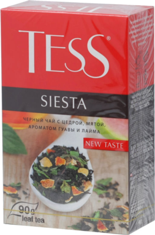 TESS. Classic Collection. SIESTA (черный) 90 гр. карт.пачка (Уцененная)