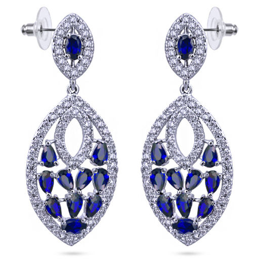 Серьги на гвоздиках арт. NS13 0015-4 (id 219245)
