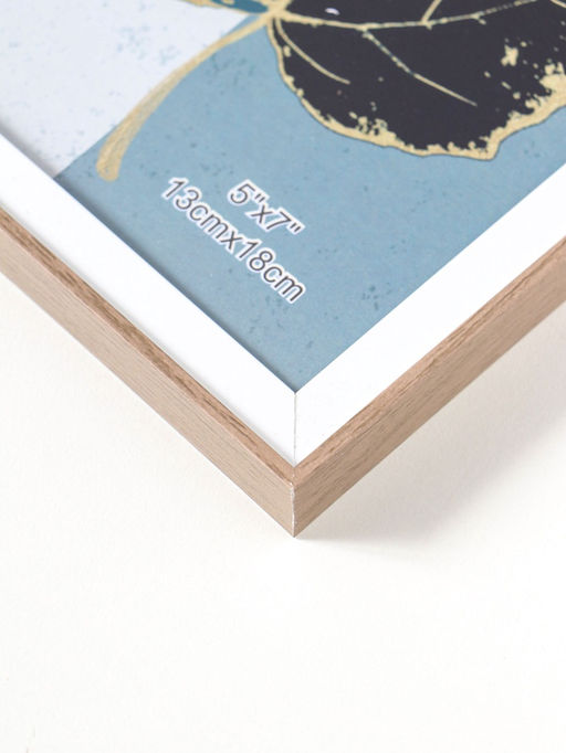 Цена за 2 шт. Фоторамка для фото 13×18 см «Современная классика», пластик, беж и белый, 19×13.8×1.5 см