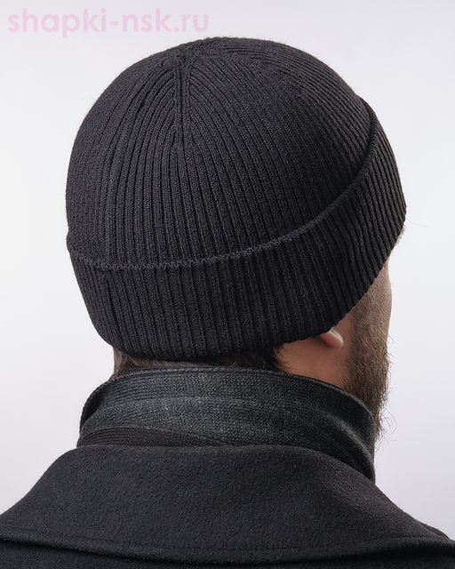 14120 Carbon Шапка мужская (57-59)