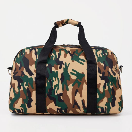 Сумка дорожная на молнии, наружный карман, цвет мультикам - Simaland фото 3