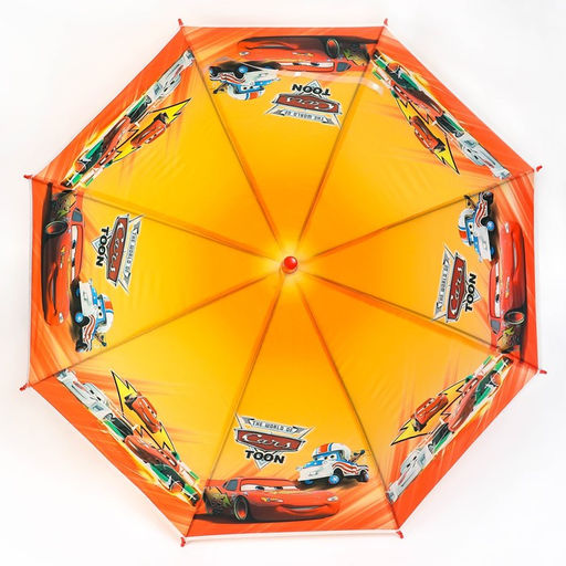 Зонт детский, Тачки, 8 спиц, d=86 см - Disney фото 4