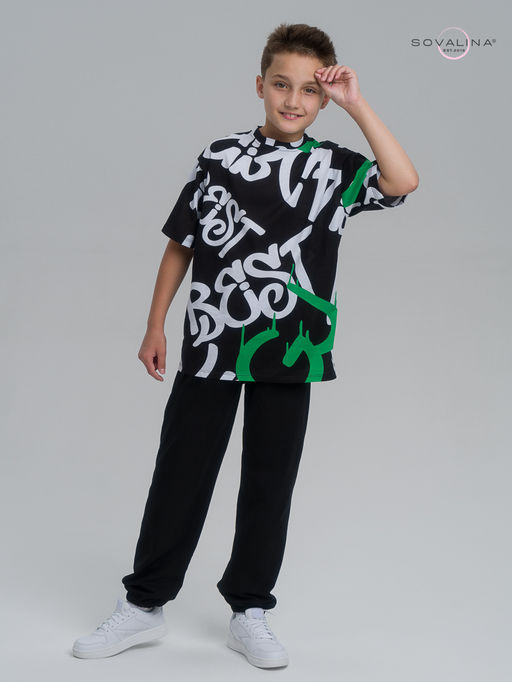 Костюм Daily men граффити бенеттон-черный