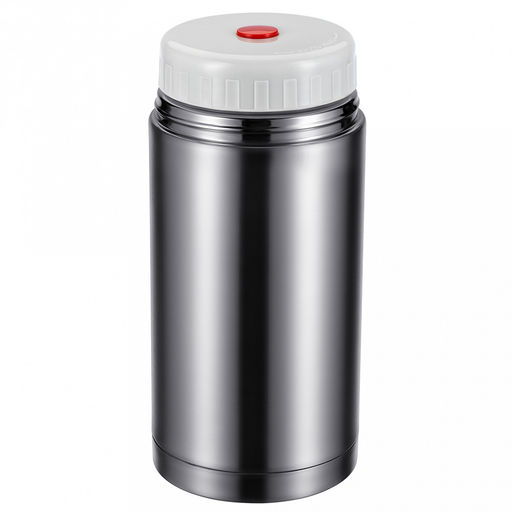 Термос из нержавеющей стали с широкой горловиной Soup 1л, д10см, h23см, пластмассовая винтовая крышка, цветная коробка, Regent (Китай) - Домашняя мода фото 2