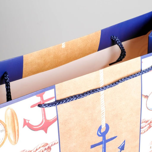 Пакет подарочный ламинированный, упаковка, Лучшему, XL 40?49?19 см