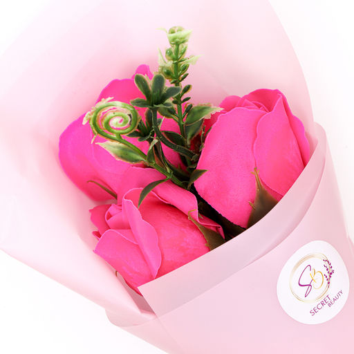 Букет мыльных роз, фуксия - SB BEAUTY фото 2