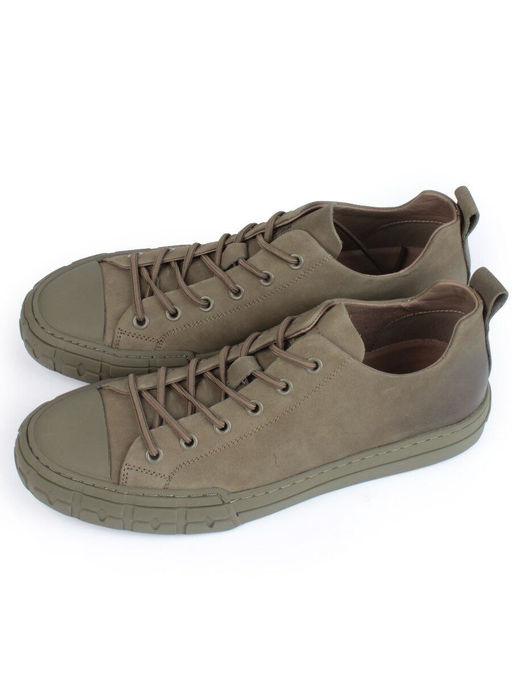 03-N72699-18 GREEN Полуботинки спортивные мужские (натуральная замша)