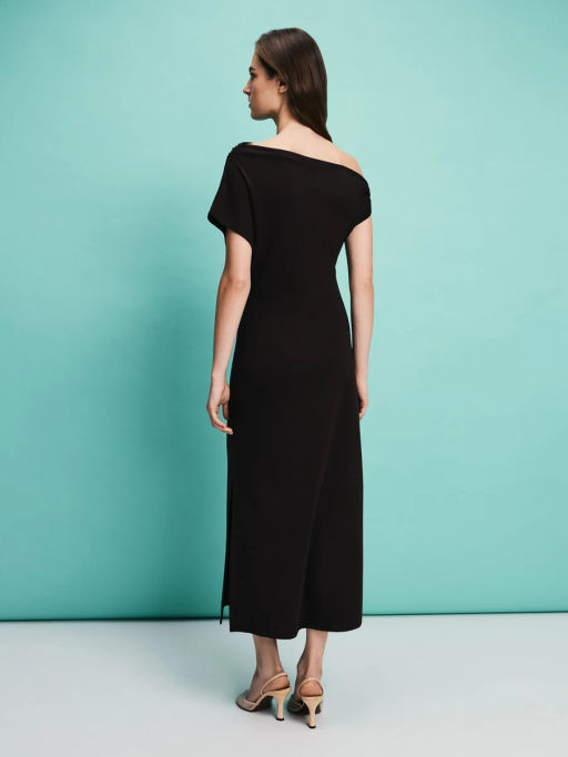 Асимметричное платье миди из вискозы / Zarina