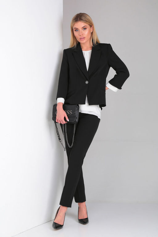 Костюм DOGGI 2904/1 черный+молочный  фото 2