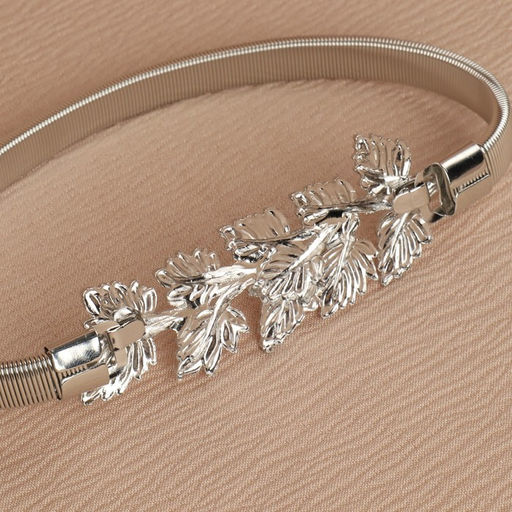 Подхват для штор Ветвь, 8 2,5 см, 23,5 см, цвет серебряный - Арт узор фото 3