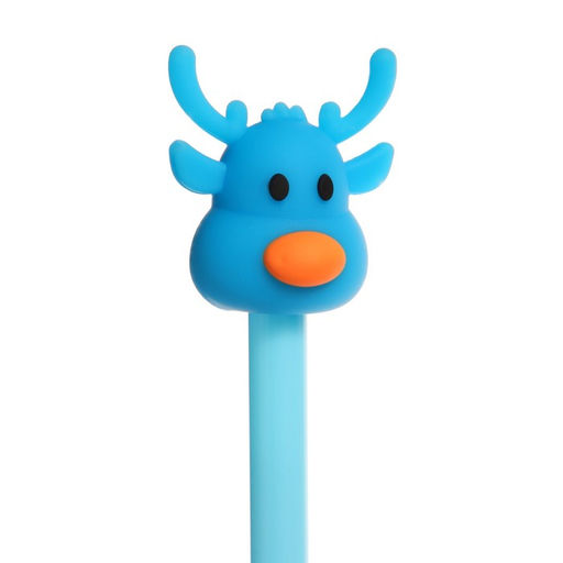 Цена за 5 шт. Ручка гелевая-прикол Олень МИКС - Calligrata фото 11