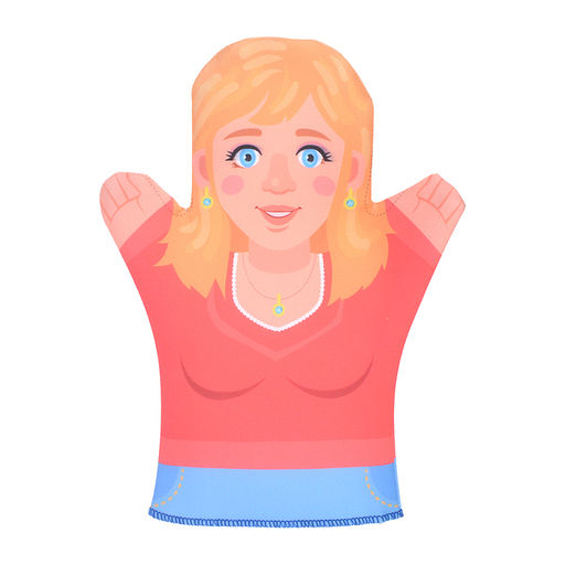 Домашний кукольный театр "Семья" (7 кукол-перчаток)