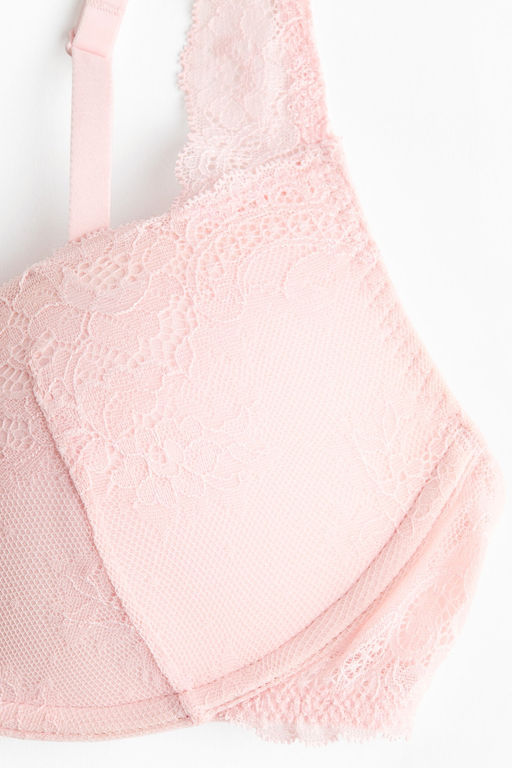 Sujetador push-up de encaje sin aros - H&m фото 6