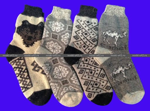 Цена за 5 пар. 5 ПАР - Носки мужские шерстяные 25 - For you фото 2