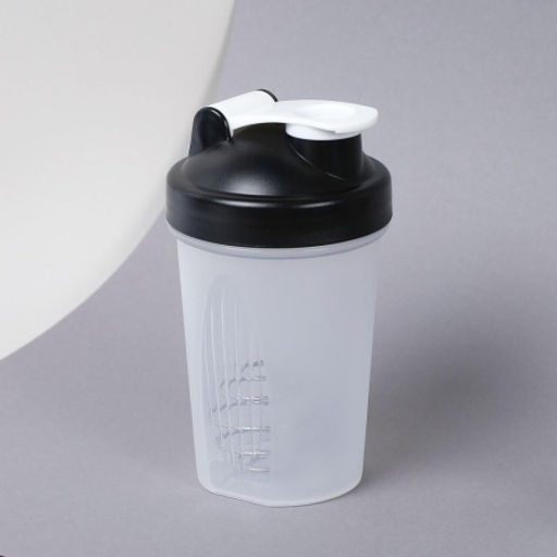 Бутылка/Шейкер SMALLHERO SHS-400 чёрная, для спортивного питания 400ML/уп80 - Галеонтрейд фото 5