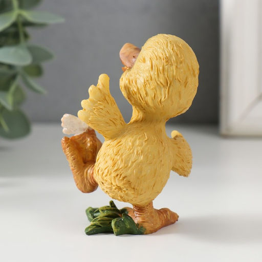 Фигурка полистоун Утёнок с бабочкой, 8?5.5?5.5 см