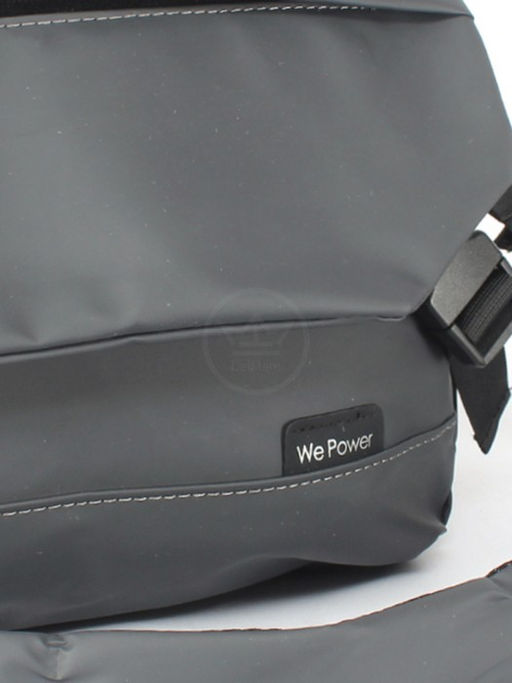 Сумка мужская текстиль HSH-1100-52, 1отд, плечевой ремень, серый SALE 259017 - Bobo фото 4