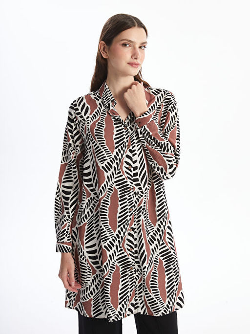 Desenli Kad?n G?mlek Tunik