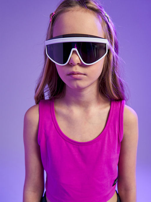 Топ для девочки цвета фуксии - Kogankids фото 6
