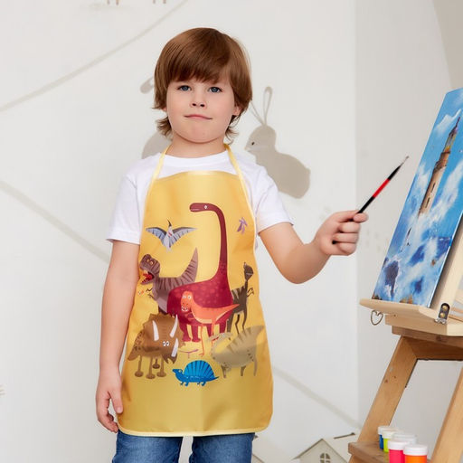 Фартук детский Этель "Dinotime", 49 х 39 см