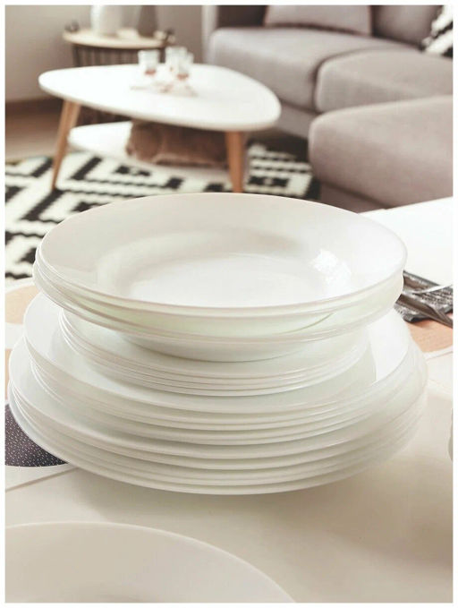 Столовый набор ЗЕЛИ 18предметов арт.L4122 (Q6100) /Люминарк/ - Luminarc фото 2