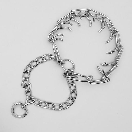 Ошейник - полуудавка строгий, 4 мм х 60 см - Пижон фото 4