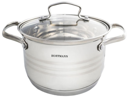 Кастрюля 5,1л, нержавеющая сталь, НМ 51122 (22см)