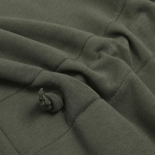 Платье женское короткое с кулиской MINAKU: Casual Collection, зелёное, размер 46, с длинным рукавом