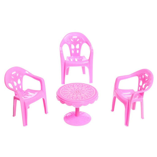 Кукольный домик «Коттедж» с куклами и аксессуарами