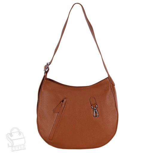 Сумка женская кожаная 5949Q brown Polina&Eiterou/30  в Новосибирске