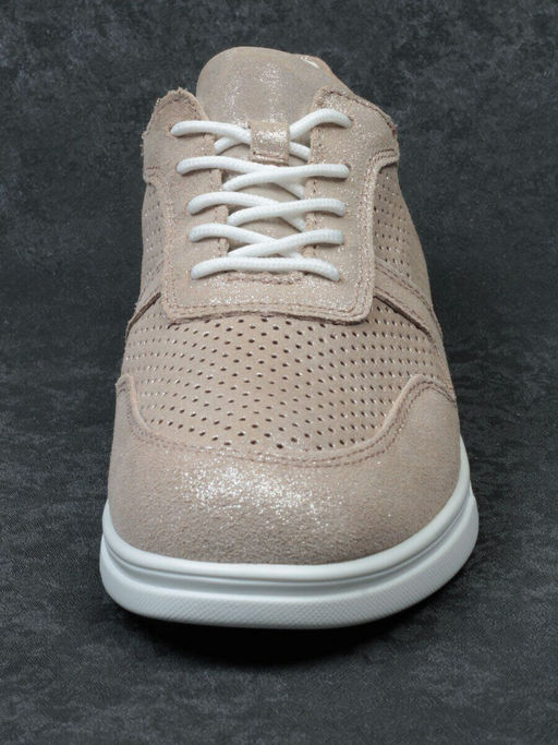 05-FEE01-2P BEIGE Кроссовки (нубук) - Фабричный китай фото 10