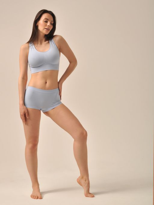 Моделирующий топ на широких бретелях - My фото 48