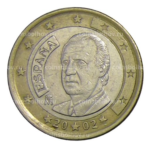 1 евро 2002 года Испания