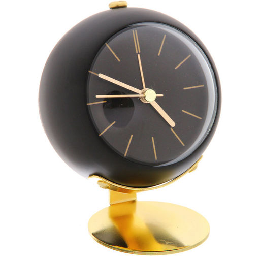 Будильник "ALICE" 8,5*5см черный