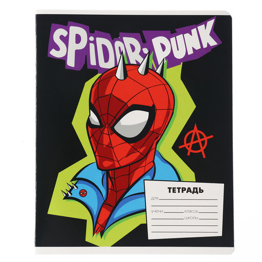 Цена за 20 шт. Тетрадь в линейку 18 листов, 5 видов МИКС, обложка мелованный картон,