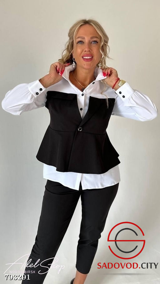 Шикарный костюм двойка (рубашка+ штаны) - Bruno фото 2