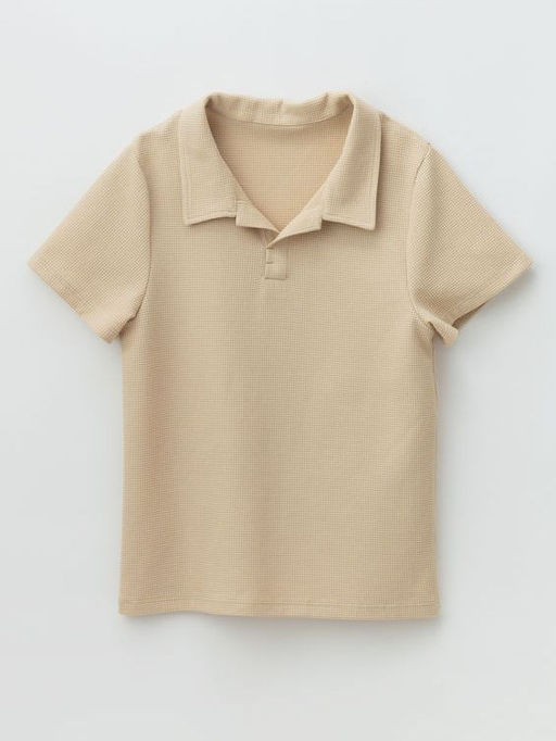 Футболка для мальчика поло, синий - Lesi kids фото 40