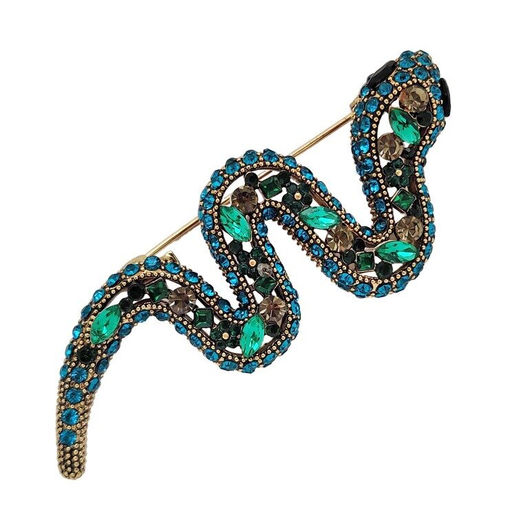 Брошь ЗМЕЙКА - Vel vett фото 4