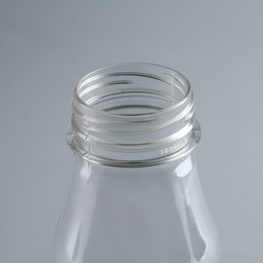 Цена за 100 шт. Бутылка одноразовая молочная «Универсал», 300 мл, пластик, с широким горлышком 0.38 см, прозрачная